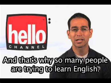 learnenglishonlinewelcometo the hello chanel|youtube hello channel english.